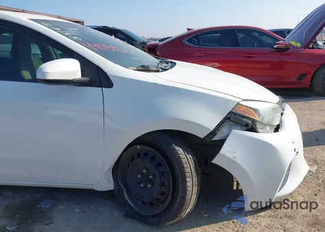 2016 Toyota Corolla Le from USA, damaged, VIN 5YFBURHEXGP416932